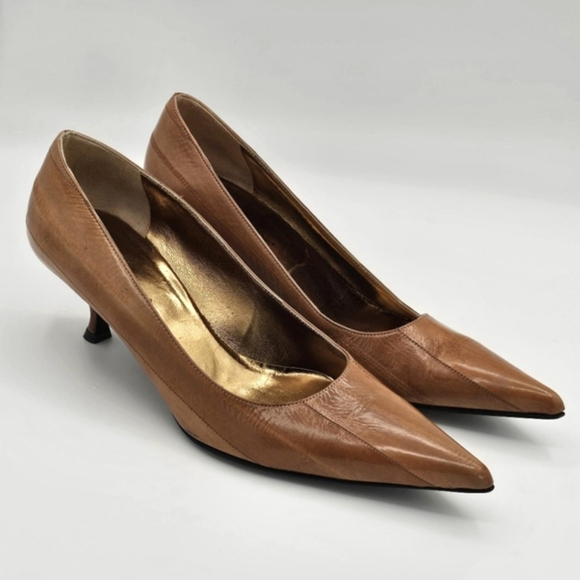 Dolce & Gabbana Brown Heels - Picture 1 of 14